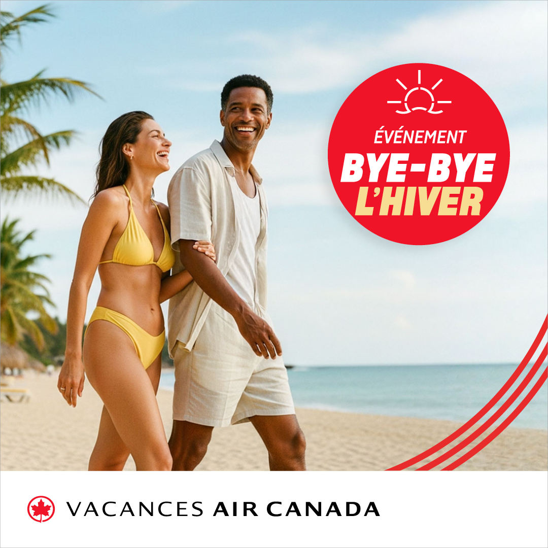 bye bye winter vacances air canada
